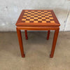 Mid Century Teak Chess Table