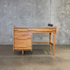 Mid Century Modern Solid Wood Desk