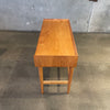 Mid Century Modern Solid Wood Desk