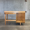Mid Century Modern Solid Wood Desk