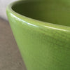 Mid Century Modern 1970's Green U.S. Pottery Flower Pot