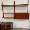 Mid Century Teak Two-Bay Wall Unit By Torbjorn Afdal For Bruksbo Tyristand