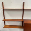 Mid Century Teak Two-Bay Wall Unit By Torbjorn Afdal For Bruksbo Tyristand