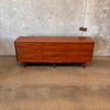 Mid Century Nine Drawer Dresser By Glenn Of California - Professionally Refinished