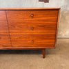 Mid Century Nine Drawer Dresser By Glenn Of California - Professionally Refinished