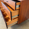 Mid Century Nine Drawer Dresser By Glenn Of California - Professionally Refinished