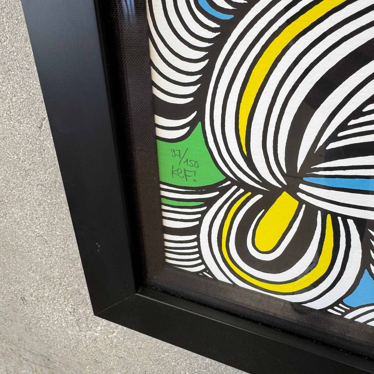 KEF! Signed Silkscreen w/Paperwork