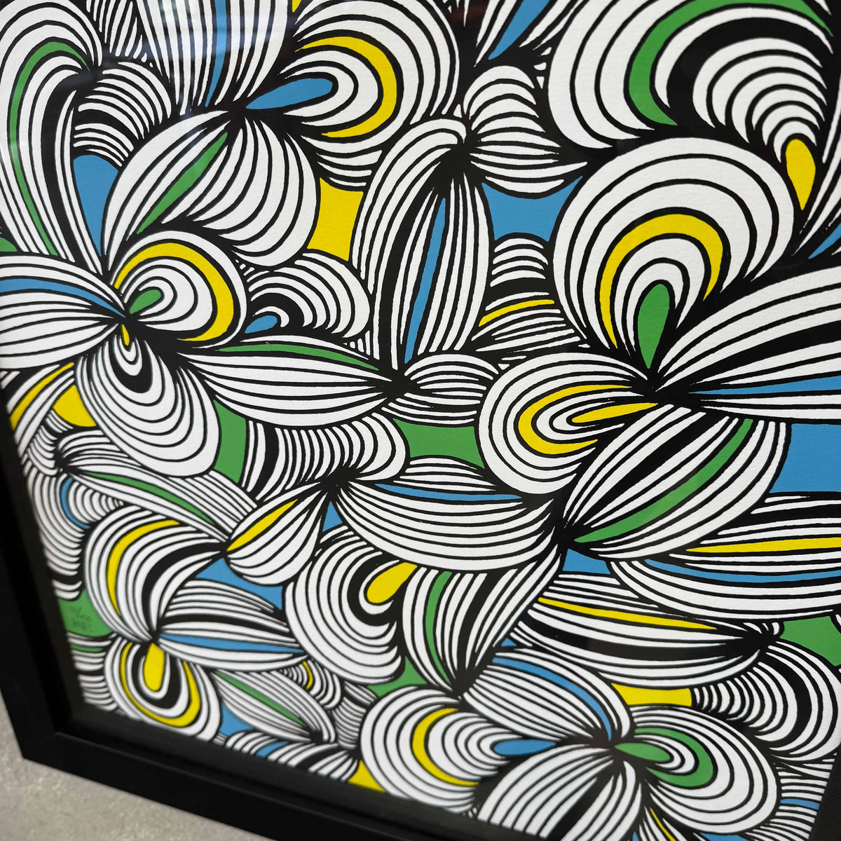 KEF! Signed Silkscreen w/Paperwork