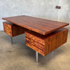Mid Century Rosewood Desk By Leo Bub For Wertmobel