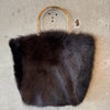 Fur Hand Bag In Spanish Goat Fur