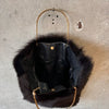 Fur Hand Bag In Spanish Goat Fur