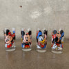 Set of Four Vintage Disney Mickey Mouse Glasses