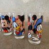 Set of Four Vintage Disney Mickey Mouse Glasses