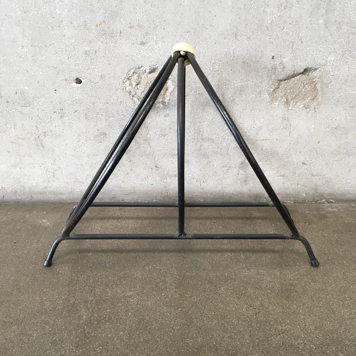 Mid Century Wrought Iron Log Holder