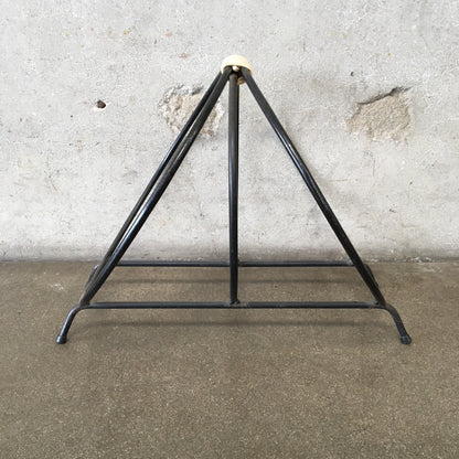 Mid Century Wrought Iron Log Holder