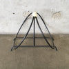 Mid Century Wrought Iron Log Holder