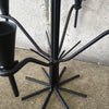 Vintage Scandinavian Style Metal Candelabra