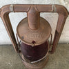 Vintage Dietz "City of LA" Red Globe Lantern