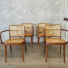 Set of four Joseph Hoffman Cone Chairs