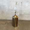 Vintage 1978 Westwood Industries Brass Deco Streamline Table Lamp