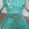 Pair of 1950's Metal Shell Back Motel Chairs