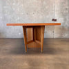 1950's Barzilay MCM Drop Leaf Dining Table