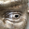 Paper Mache Sculpture of David's Face With Engravings