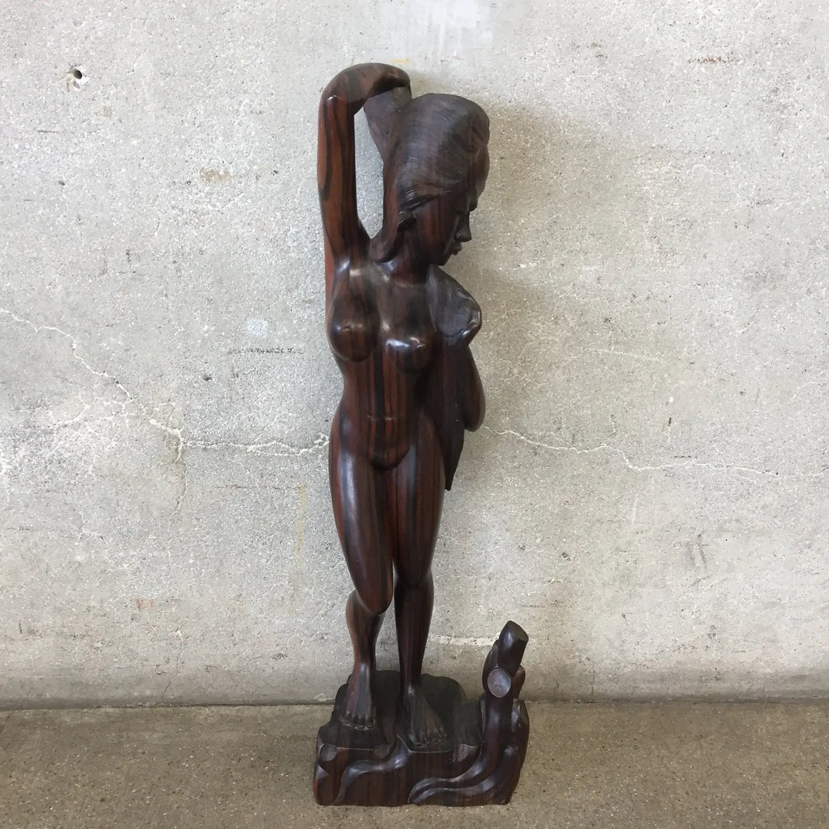 Vintage Rosewood Sculpture