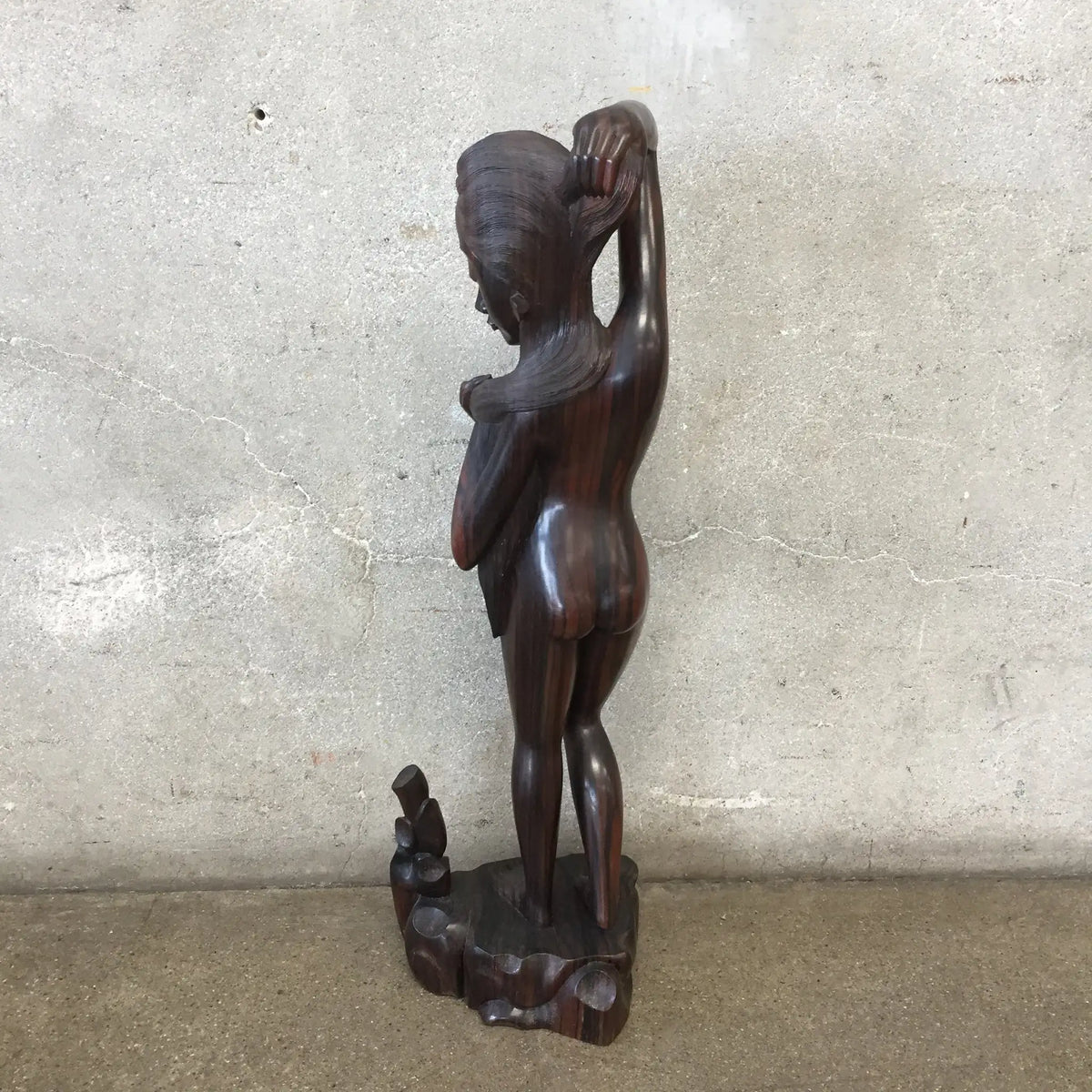 Vintage Rosewood Sculpture