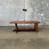 Studio Crafted Solid Walnut Coffee Table