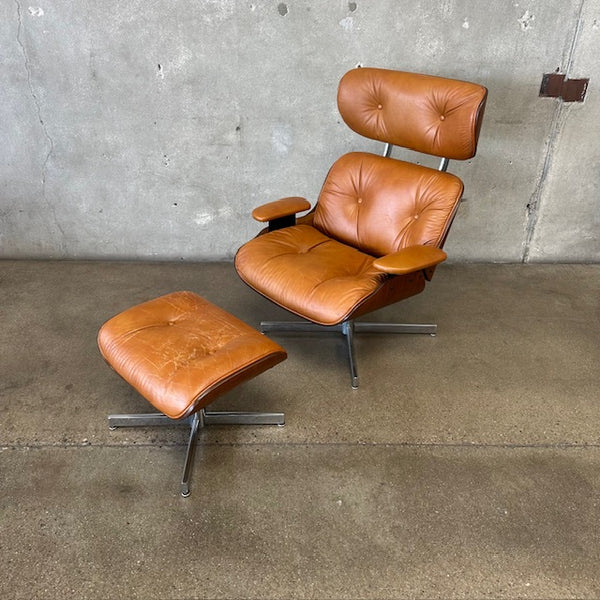 Vintage Mid Century Eames Style Lounge Chair