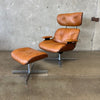 Mid Century Plycraft Lounge Chair & Ottoman