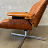 Mid Century Plycraft Lounge Chair & Ottoman