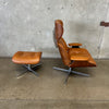 Mid Century Plycraft Lounge Chair & Ottoman