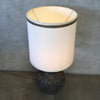 Mid Century Modern Chalkware Table Lamp