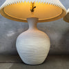 Vintage Pair Of Rope Textured Table Lamps
