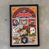 Vintage Swinging London Framed Poster