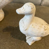 Set of 4 Cement Ducks - Mother Duck w/3 Ducklings