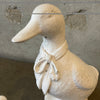 Set of 4 Cement Ducks - Mother Duck w/3 Ducklings