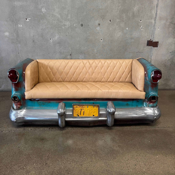 Custom Made 1955 Old Mobile Tail End Couch