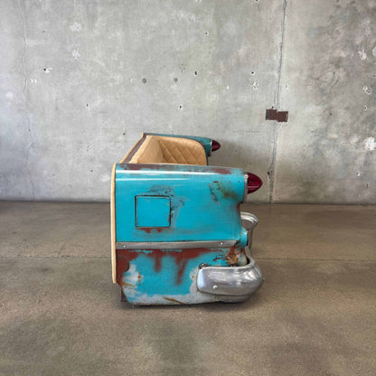 Custom Made 1955 Old Mobile Tail End Couch
