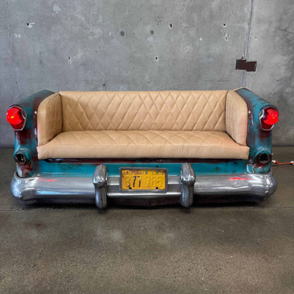 Custom Made 1955 Old Mobile Tail End Couch