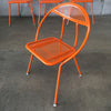 Vintage Rid-Jid Salerini Patio Set with Four Chairs & Umbrella
