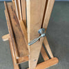 Wood Easel by Mabef w/ Graffiti