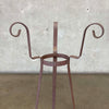 Pair of Vintage Metal Plant Stands