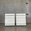 Post Modern Waterfall Nightstands