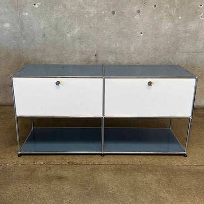 Vintage USM Haller F2 Credenza With Two Cabinet Gen Two - With Two Keys