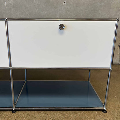 Vintage USM Haller F2 Credenza With Two Cabinet Gen Two - With Two Keys