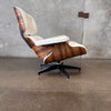 New Reproduction Eames Lounge Chair in White