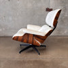 New Reproduction Eames Lounge Chair in White